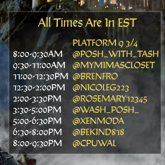 🚂 DECEMBER 28th! TRAIN TO HOGWARTS 🚂 LIKE ❤️ This Listing To Be Notified!! - Picture 2 of 2